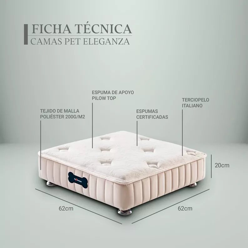 Cama para Mascotas Eleganza-4