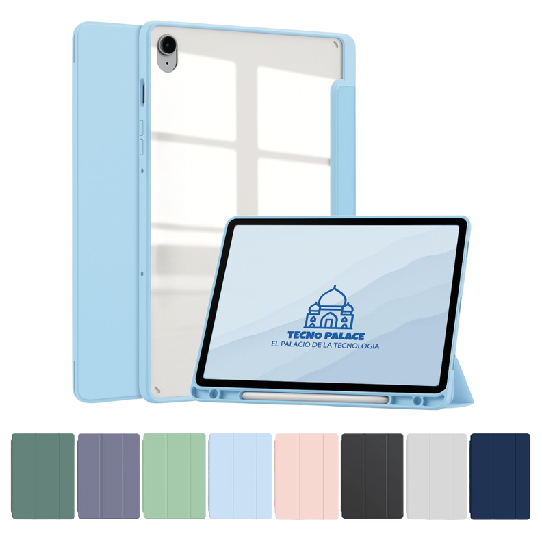 Funda Xiaomi Tab Redmi Pad SE 11 Smart Cover Clear Rosado