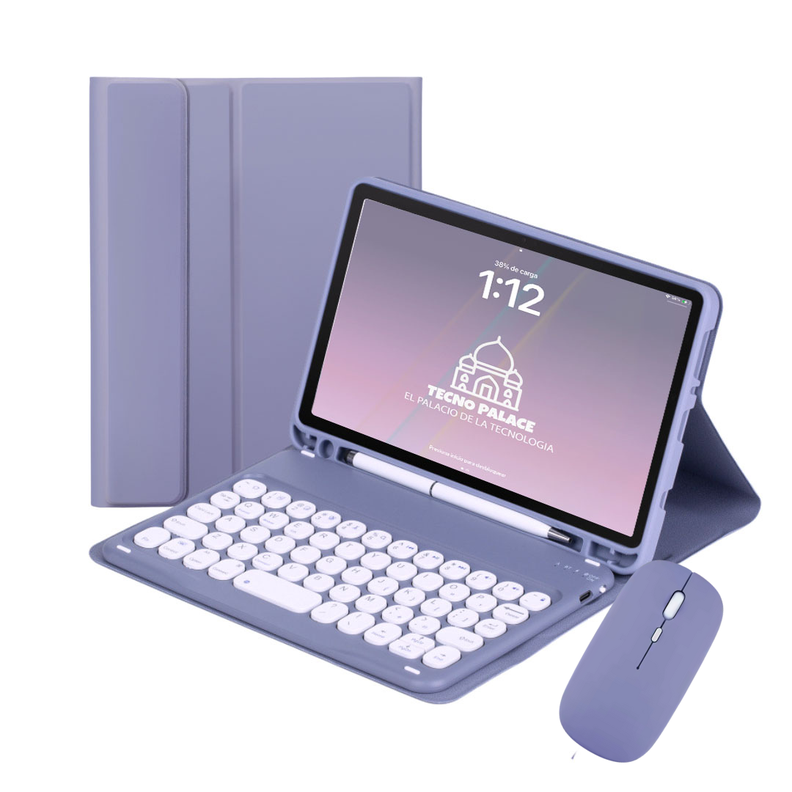 Funda Teclado 2.0 + Mouse Para iPad Pro 11 M4-M5