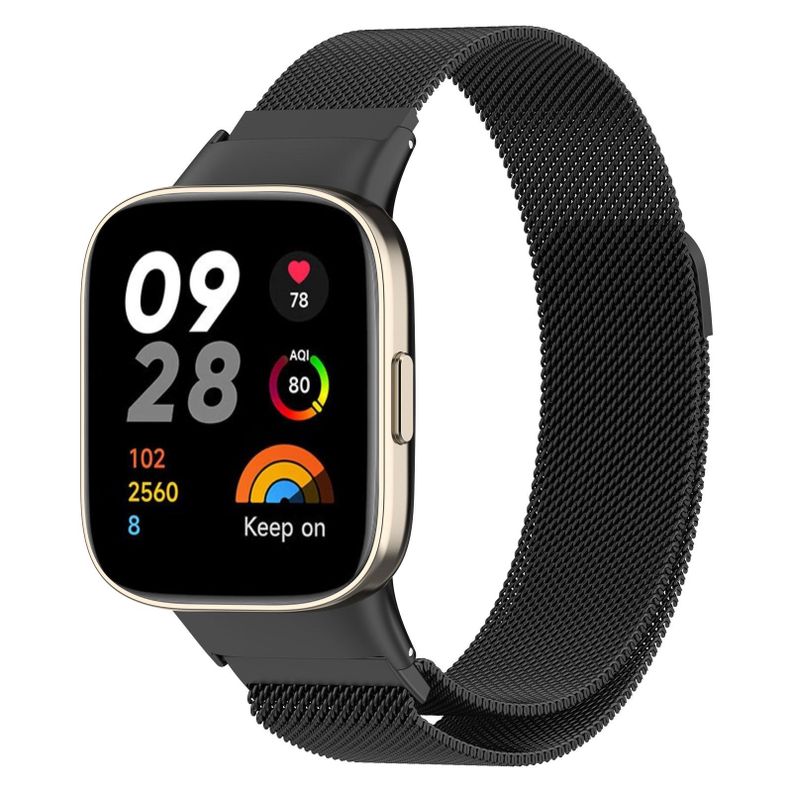 Correas Milanessa Loop Para Redmi Watch 3 Negro