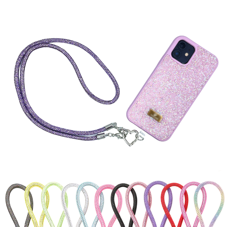 Strap Colgante Con Diamantes Para Telefono Universal - 50 CM