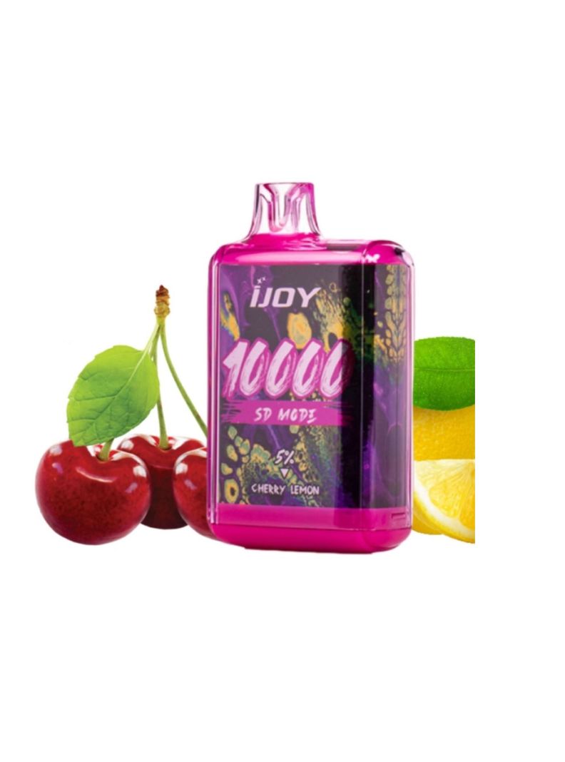 Vaporizador Ijoy Cherry Lemon10.000 Puff - Digital Mod .-0