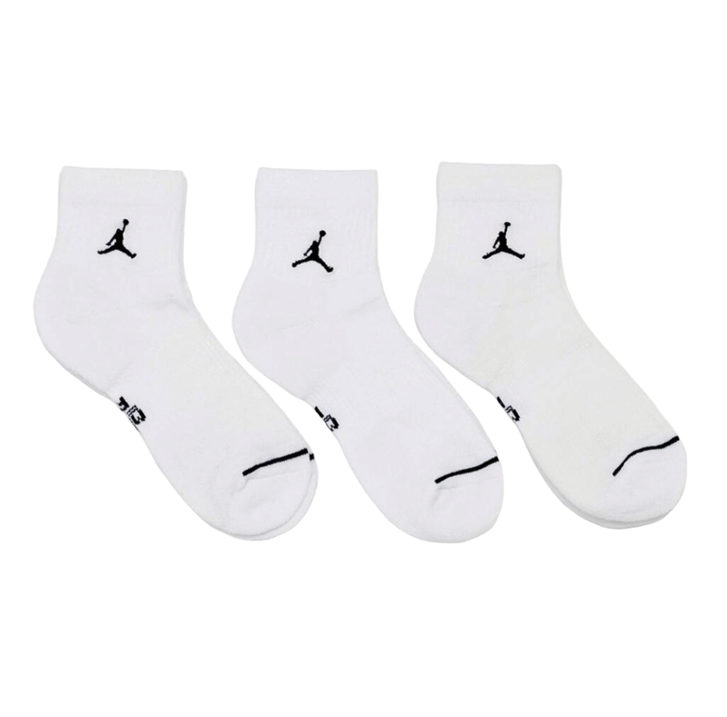 Calcetines Pack x3 Jordan Everyday Dri-Fit  Blanco y Negro-1