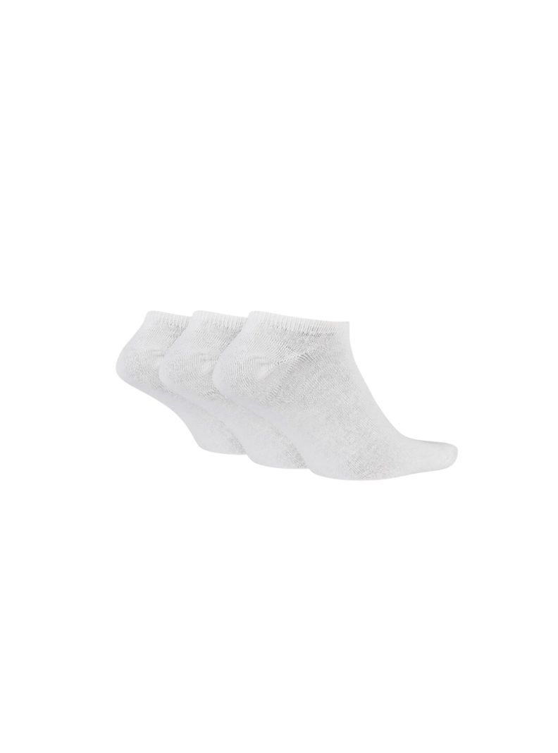 Calcetines x3 Tobilleros Nike Everyday Cushioned Training Blanco-2