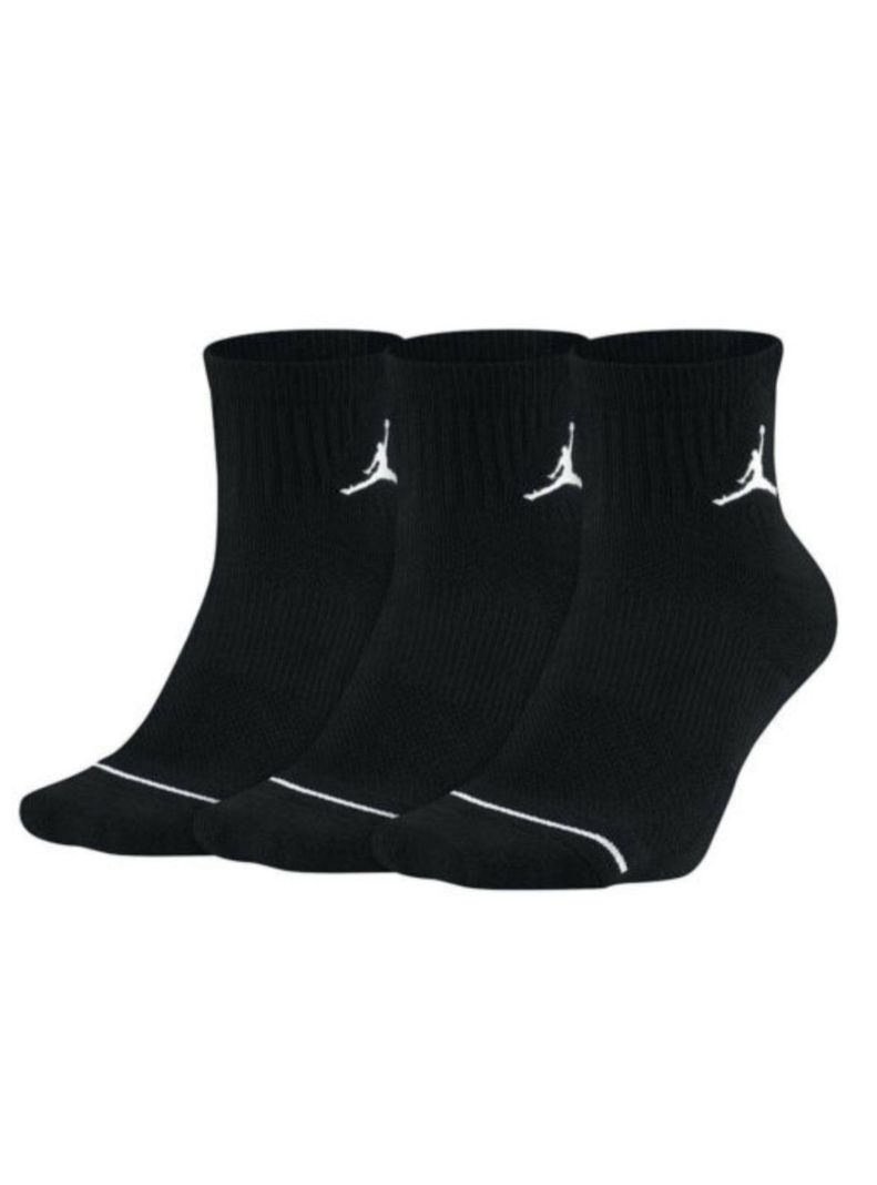 Calcetines Pack x3 Jordan Everyday Dri-Fit  Negro y Blanco-1