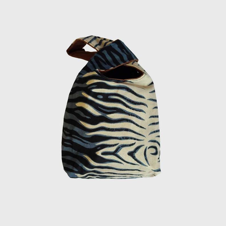 Mini Bolso Zebra Caramelo-2