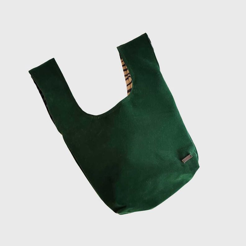 Mini Bolso Zebra Verde-1