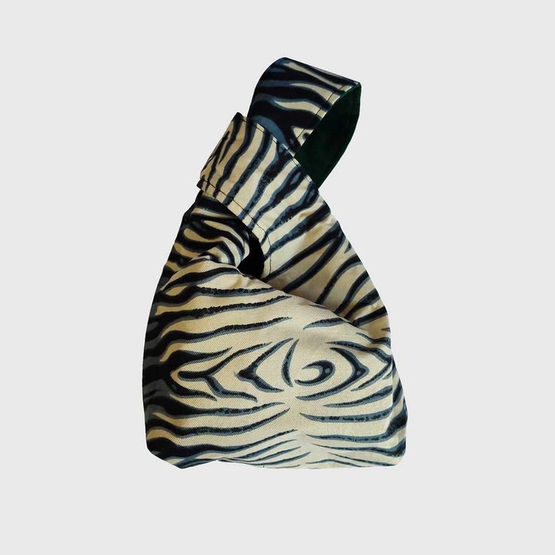 Mini Bolso Zebra Verde-2