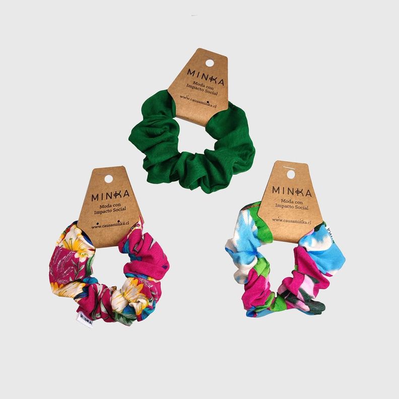Pack Scrunchies Hibisco-0