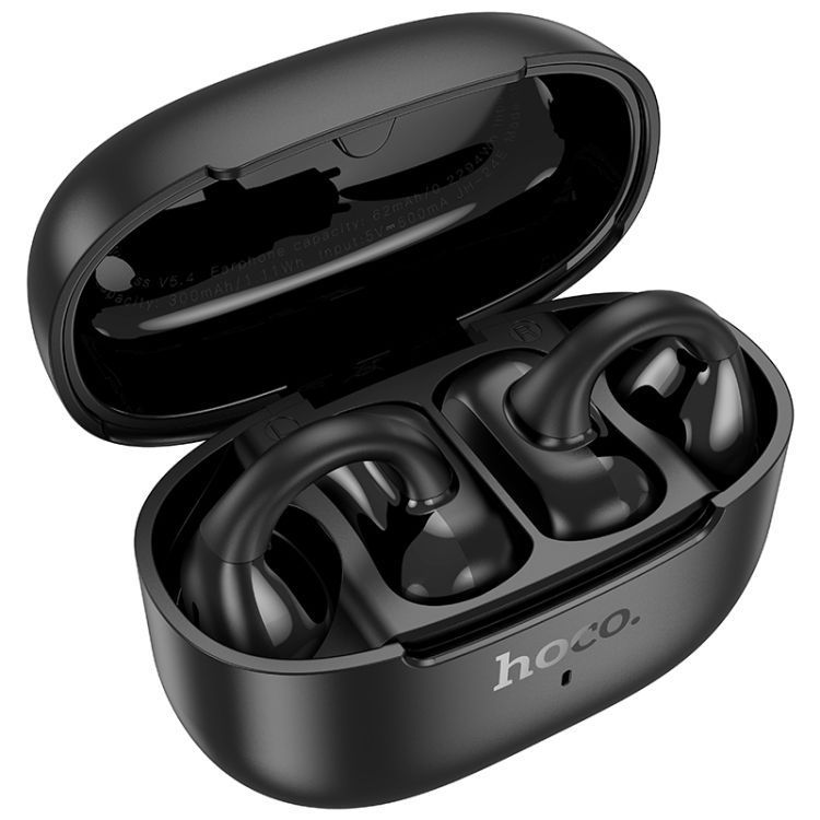 Audífonos Inalámbricos Tws Open-Ear Clip Bt 5.4 Hoco EA9 10H Black-1