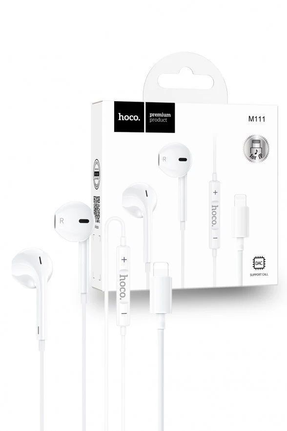 Audífonos Conexión Lightning Directo DAC Micrófono Hoco M111-1
