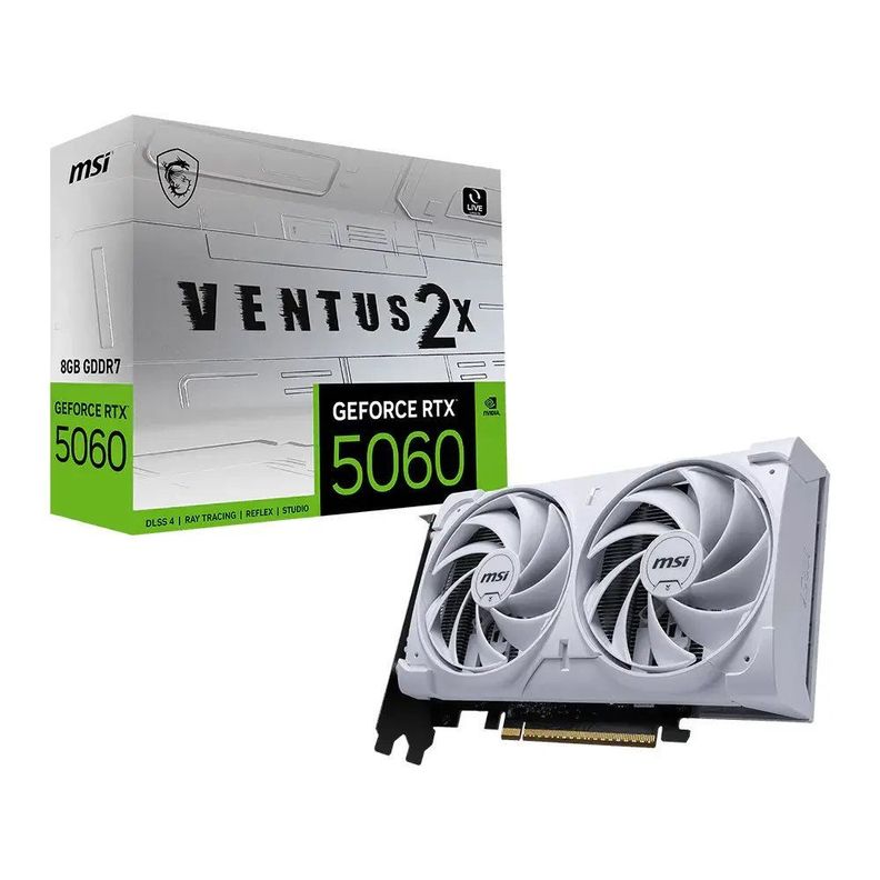 Tarjeta De Video - Msi Ventus 2x - Nvidia Rtx 5060 8g Oc