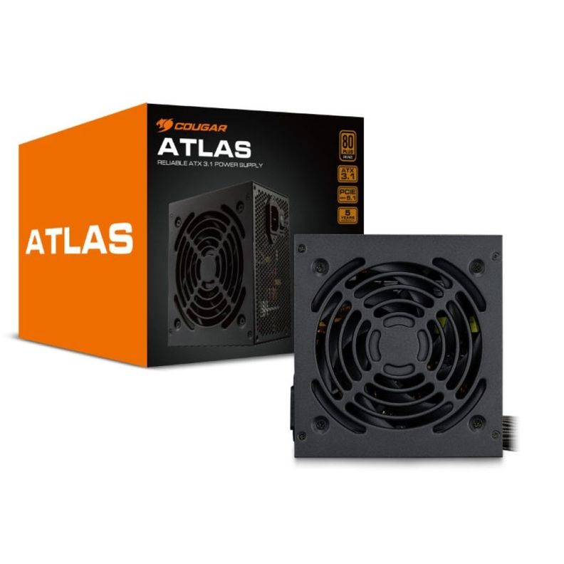Fuente De Poder  Cougar Atlas 650 (atx 3.1) - 80 Plus Bronce