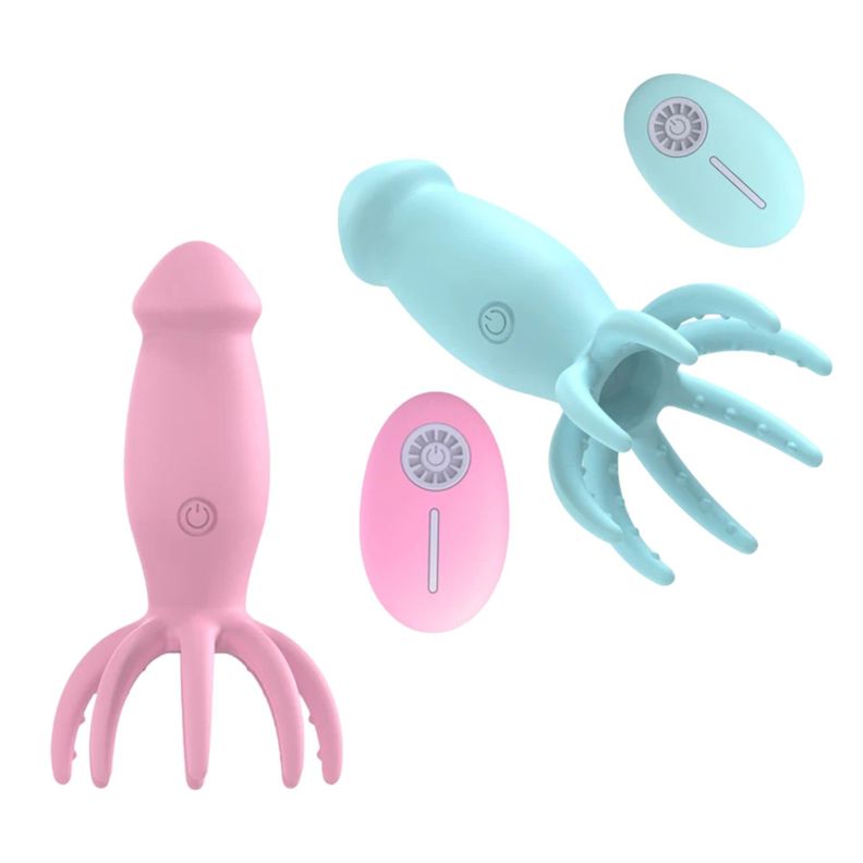 Dildo Consolador Vibrador Con Masajeador De Senos-5