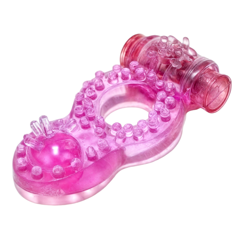 Anillo Vibrador Premium Placentero doble -0