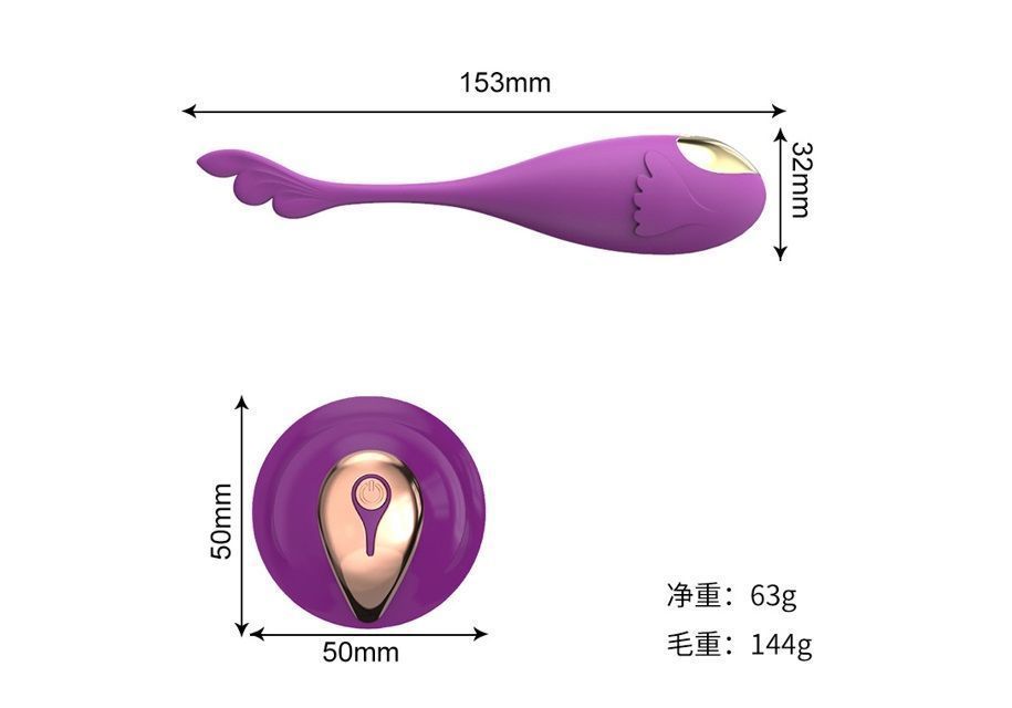Vibrador A Control Remoto Inalambrico Goldenfish Full Climax-3