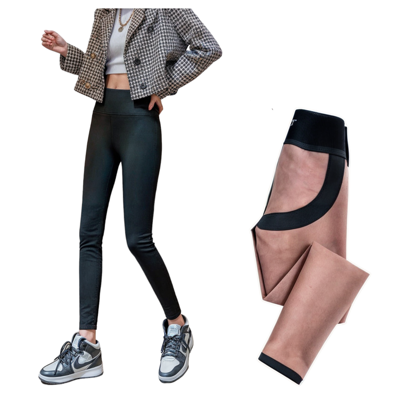 Calza Panty Térmica Deportiva Con Polar-2