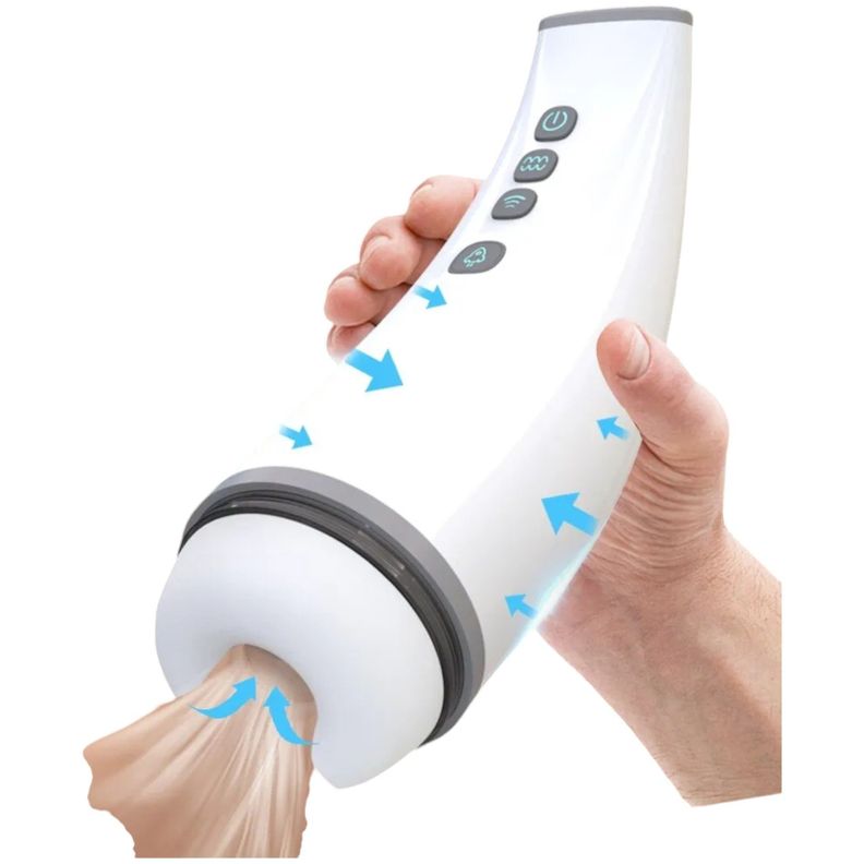 Masturbador Masculino Inteligente Con Succionador-6
