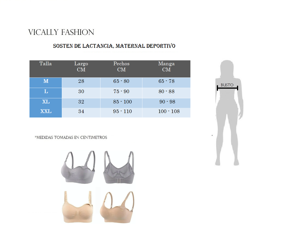 Pack De 3 Sostenes De Lactancia, Sosten Maternal D-6