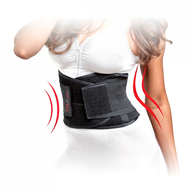 Faja Para Contención Y Compresión De Postura Lumbar Unisex-5