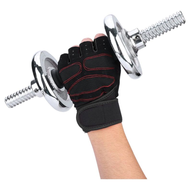 Guantes De Gimnasio Ejercicio Pesas Treking Multifuncional-1