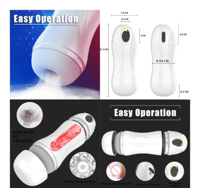 Succionador Masturbador Para Hombre-2