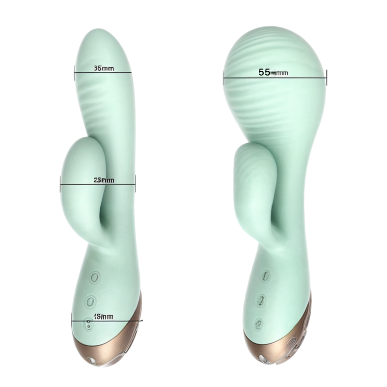 Consolador Vibrador Con Cabezal Inflable Hot-4