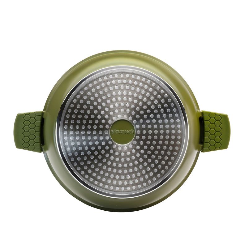 Olla de Aluminio Fundido 24 cm Olive-1