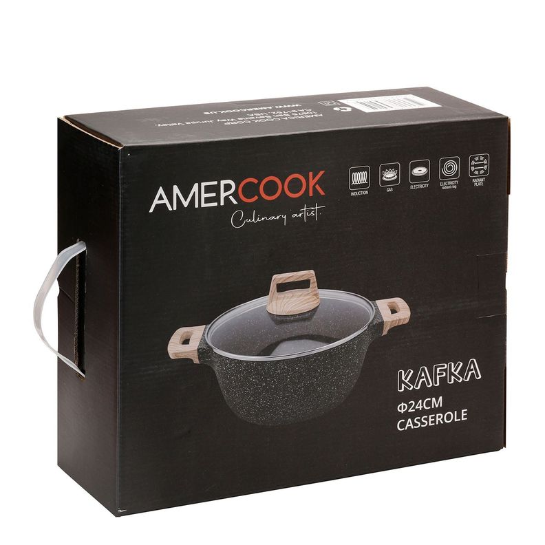 Olla de Aluminio Forjado 24 cm Kafka-2