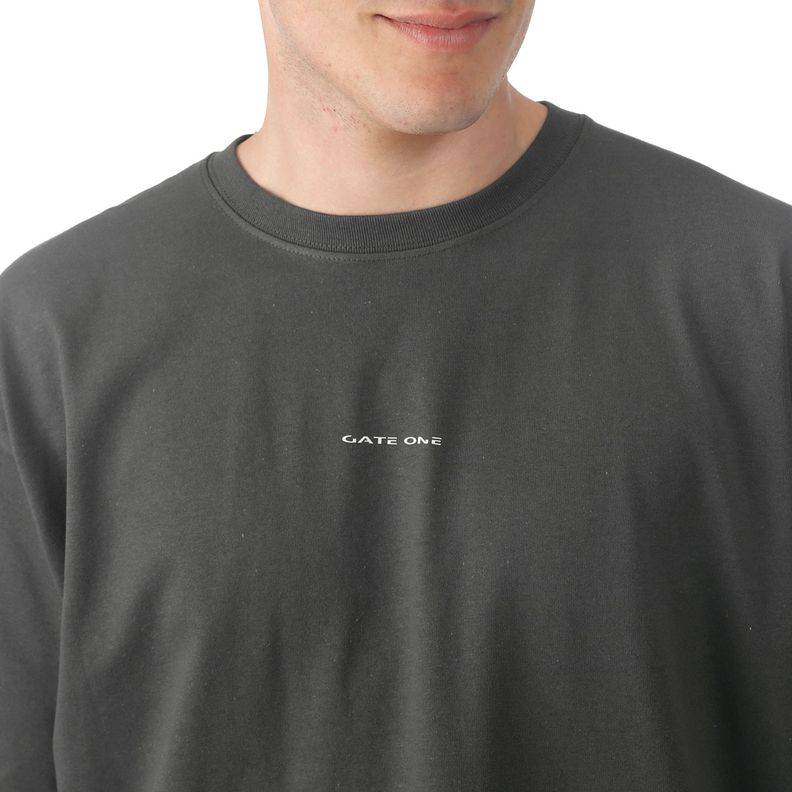 Polera Manga Corta Marengo Estampado Trasero-1