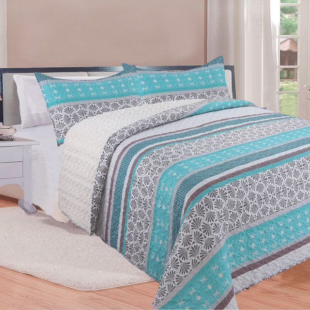 Quilt Sherpa Lineal 2 Pl -1