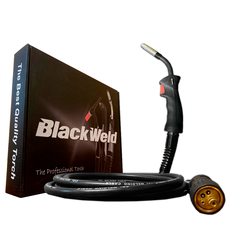 Pistola Mig Blackweld modelo Binzel 15 / 180Amp (4,5MTS)-0