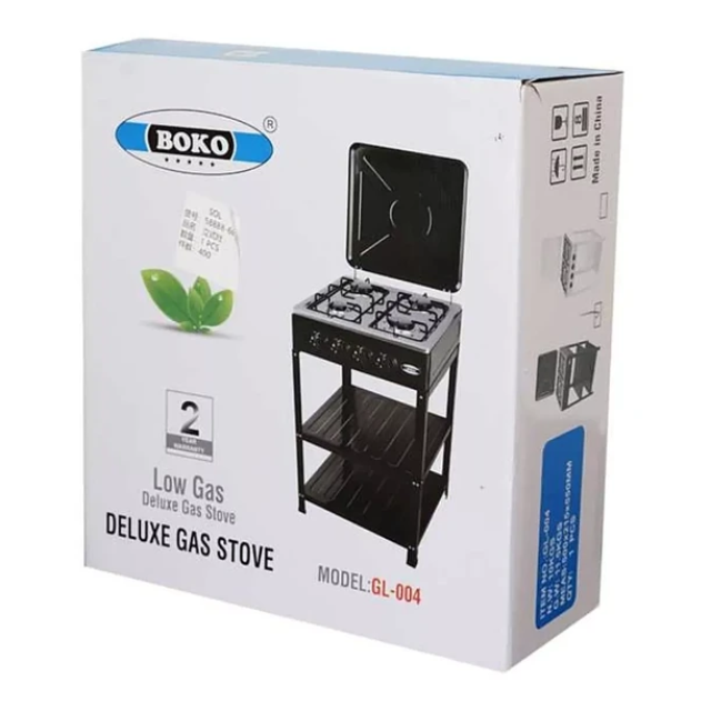 Cocina Encimera A Gas 4 Quemadores Con Repisas-0