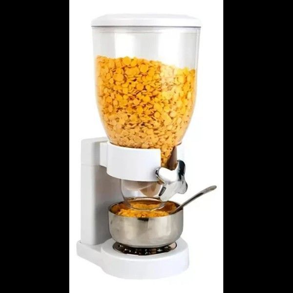Dispensador De Cereal Simple De Mesa Alimentos Secos-2
