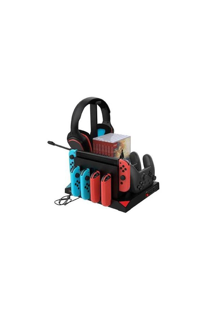 Soporte Adaptador Vertical Nintendo Switch Accesorios 9 en 1-2