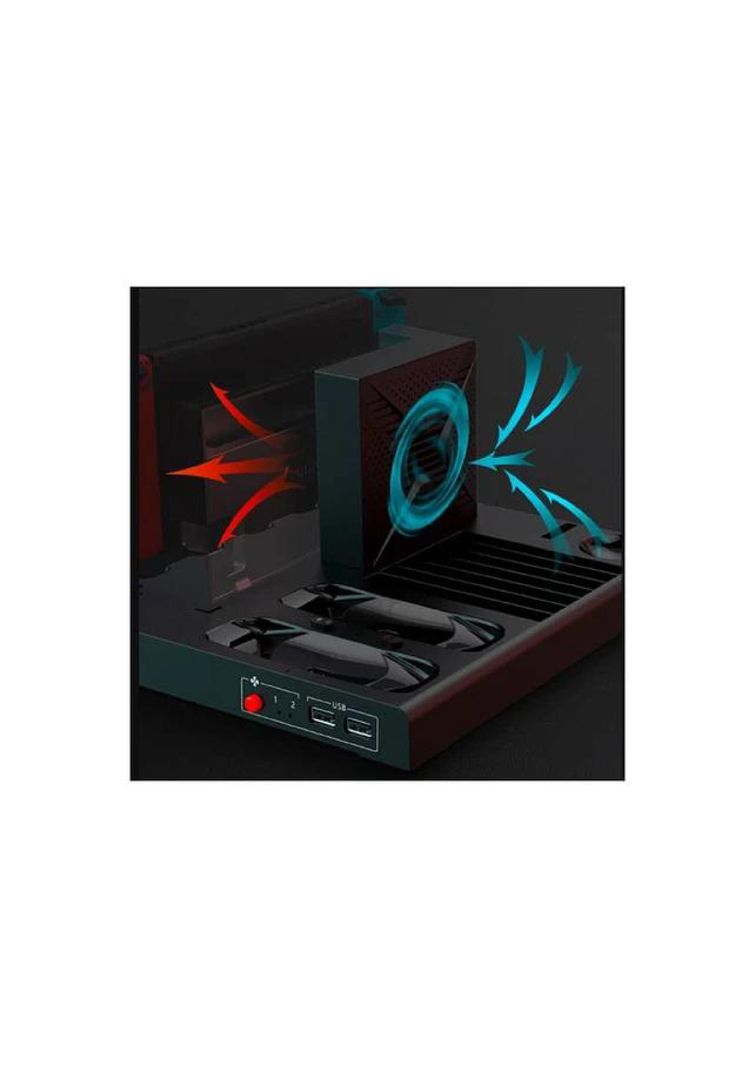 Soporte Adaptador Vertical Nintendo Switch Accesorios 9 en 1-3