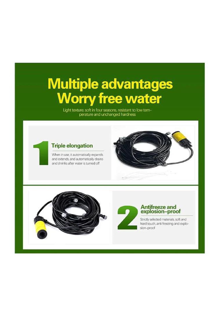 Kit De Sistema De Nebulización Para Jardin de 10 Metros-3