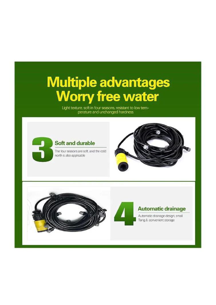 Kit De Sistema De Nebulización Para Jardin de 10 Metros-4