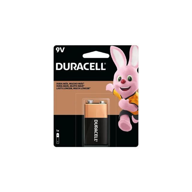Duracell Bateria Alcalina 9v Unidad