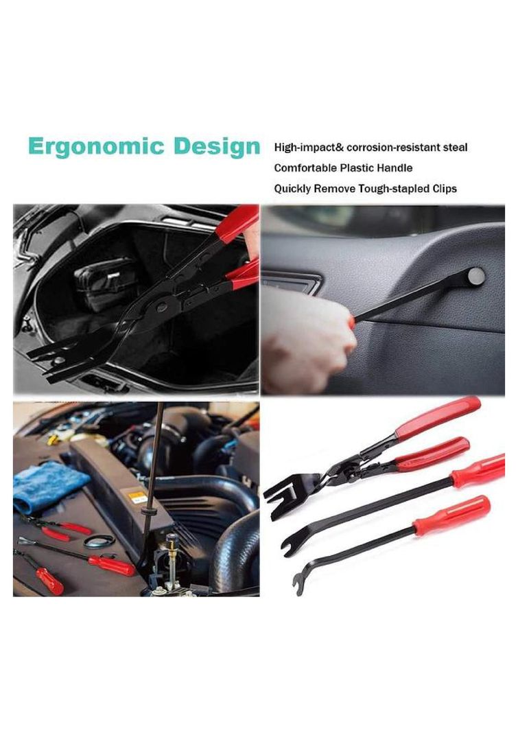 Kit De 19 Herramientas Para Desmontar Molduras De Coche Y Radio-5