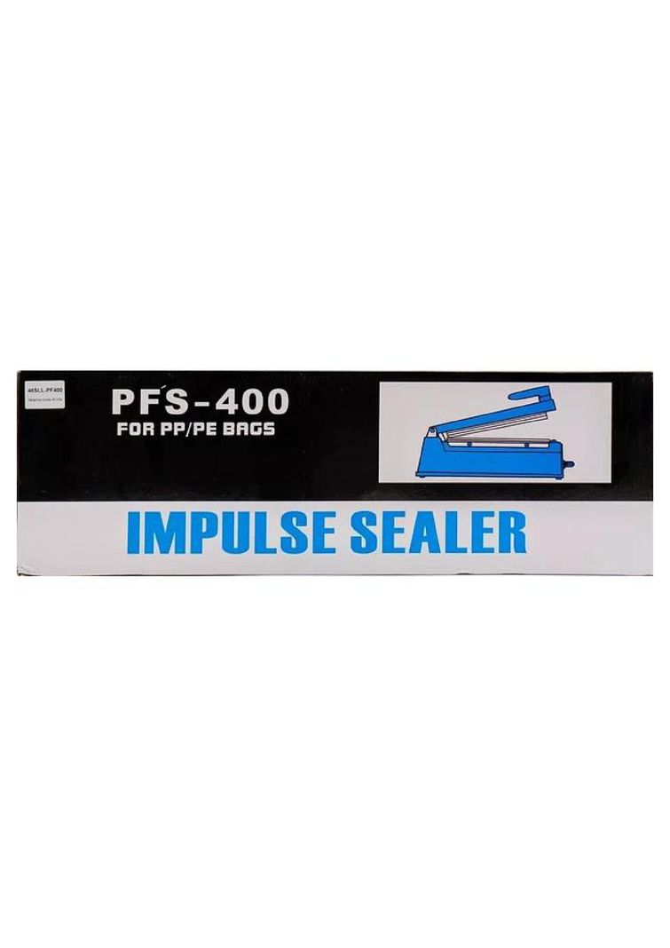 Selladora Bolsas De Hasta 40cm 500w 220v Pfs-400 Color Azul-0