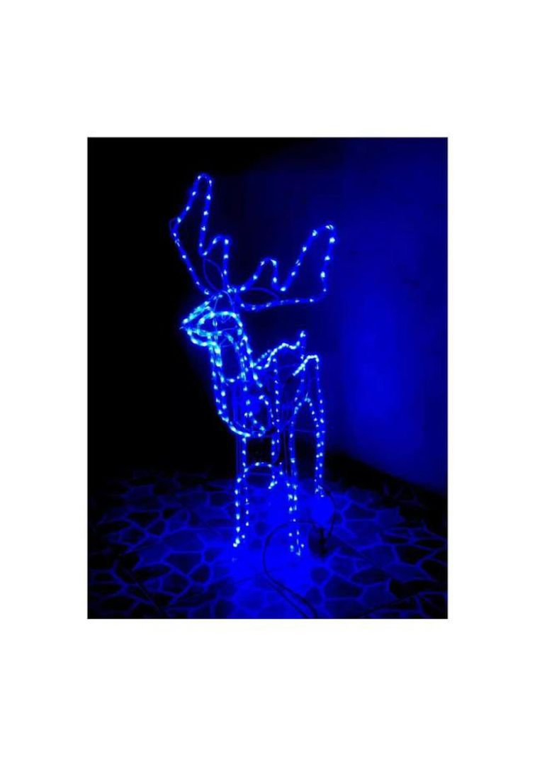 Reno Navideño 120cm Adornos Reno Navidad Solar-1