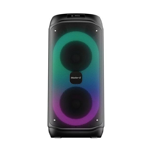Parlante Karaoke Bluetooth Raptor 8x2 Con Micrófono Color Negro-0