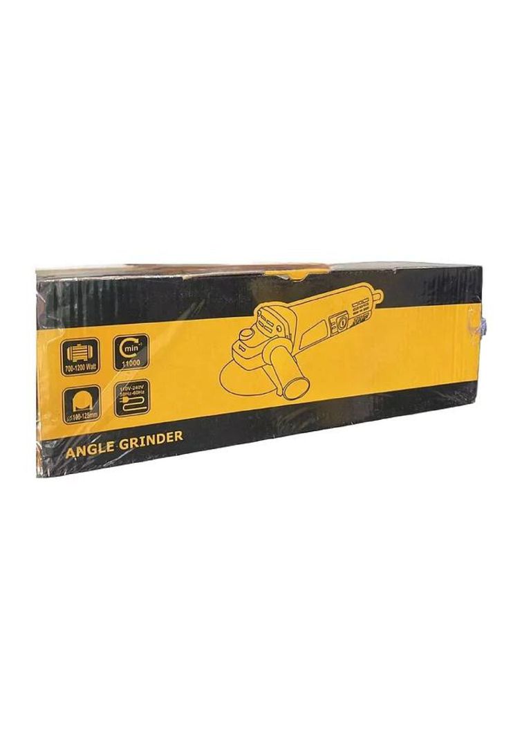 Amoladora Angular Eléctrica Esmeril 700w Color Amarillo Frecuencia 50hz-60hz-4