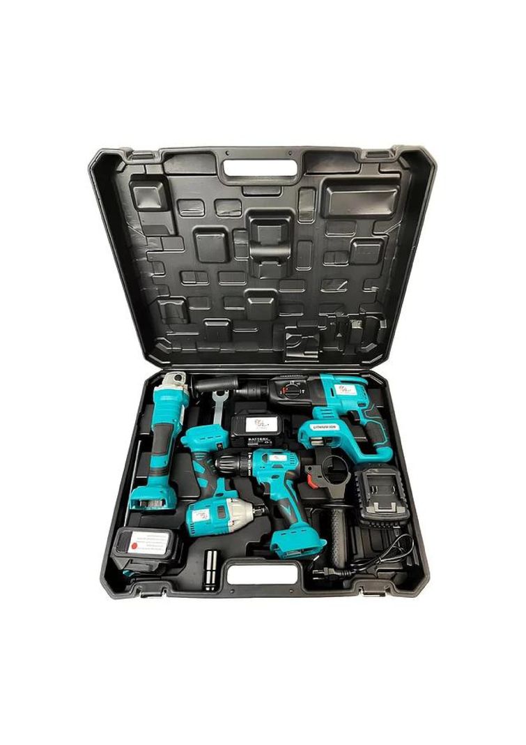 Kit De Herramientas Multifunción Con Batería 4 En 1 Sin Esco-3