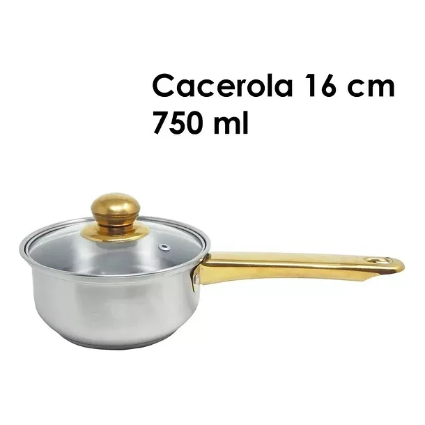 Juego De Ollas 12 Piezas Batería Acero Inoxidable-2