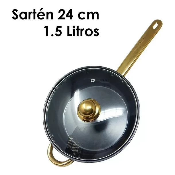 Juego De Ollas 12 Piezas Batería Acero Inoxidable-4