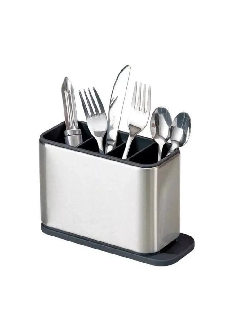 Escurridor De Cubiertos Utencilios Cocina Acero Inoxidable-0