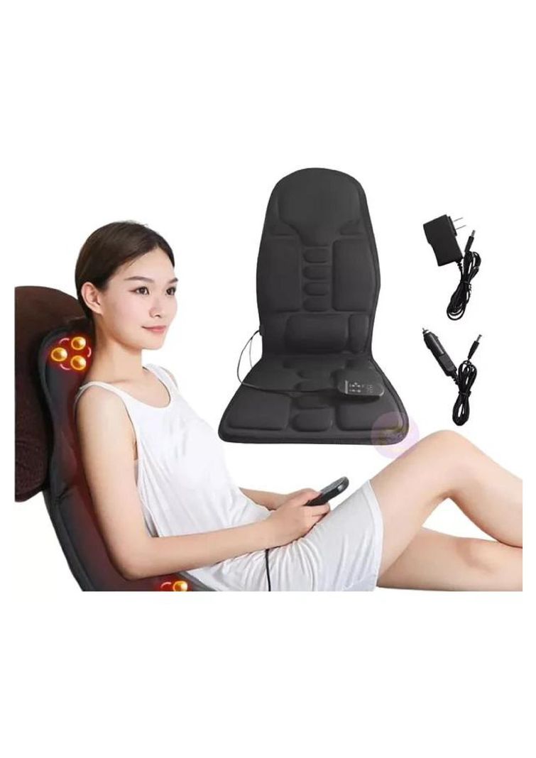 Asiento Masajeador Cojin Masaje Espalda Auto, Casa U Oficina-1