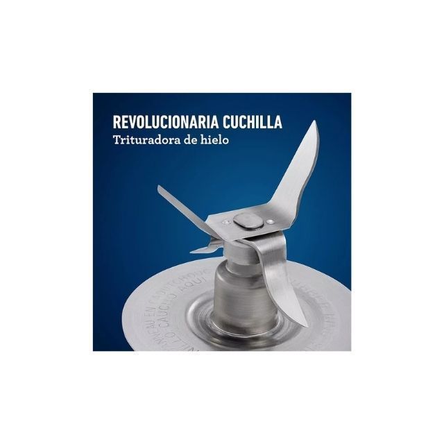 Licuadora Oster® 2 velocidades más pulso y vaso de vidrio BLSTKAGBPB-3